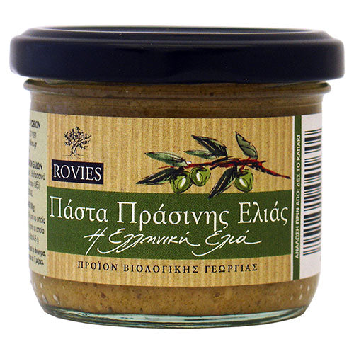 ΒΙΟΛΟΓΙΚΟ ΠΑΤΕ ΠΡΑΣΙΝΗΣ ΕΛΙΑΣ 100ΓΡ ΒΙΟ ROVIES