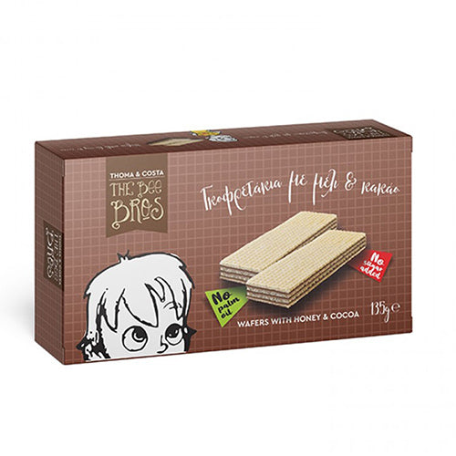 ΓΚΟΦΡΕΤΕΣ ΜΕ ΜΕΛΙ ΚΑΙ ΚΑΚΑΟ 135ΓΡ THE BEE BROS