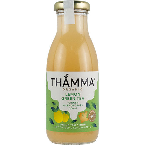 ΒΙΟΛΟΓΙΚΟ ICE TEA ΠΡΑΣΙΝΟ ΤΣΑΪ ΛΕΜΟΝΙ THAMMA ΒΙΟ 300ML