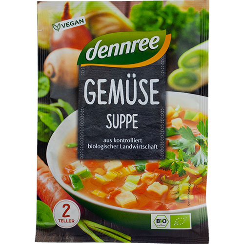 ΒΙΟΛΟΓΙΚΗ ΣΟΥΠΑ ΛΑΧΑΝΙΚΩΝ VEGAN DENNREE 40ΓΡ ΒΙΟ