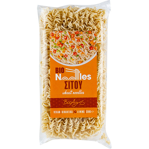 ΒΙΟΛΟΓΙΚΑ NOODLES ΣΙΤΟΥ VEGAN ΒΙΟΑΓΡΟΣ 250ΓΡ ΒΙΟ