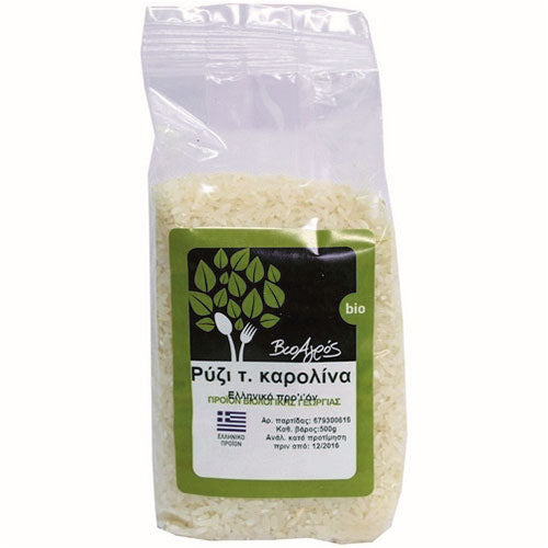 ΒΙΟΛΟΓΙΚΟ ΡΥΖΙ ΚΑΡΟΛΙΝΑ ΕΛΛΗΝΙΚΟ ΒΙΟ 500GR ΒΙΟΑΓΡΟΣ