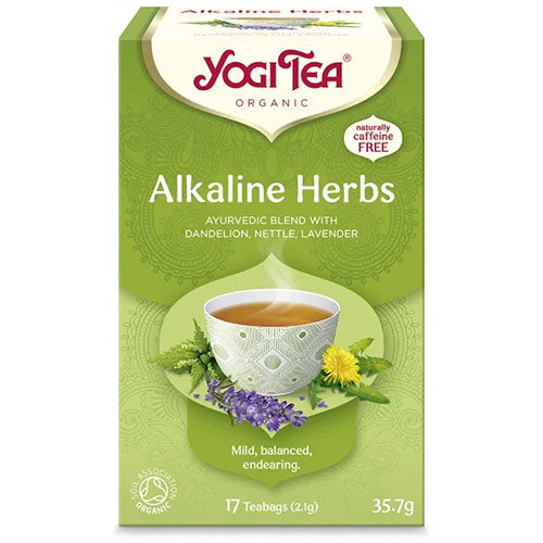 ΒΙΟΛΟΓΙΚΟ YOGI TEA ALKALINE HERBS BIO 35.7 (17TEABAGS)