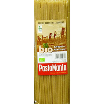 ΣΠΑΓΓΕΤΙ ΗΜΙΟΛΙΚΗΣ 500GR BIO PASTAMANIA