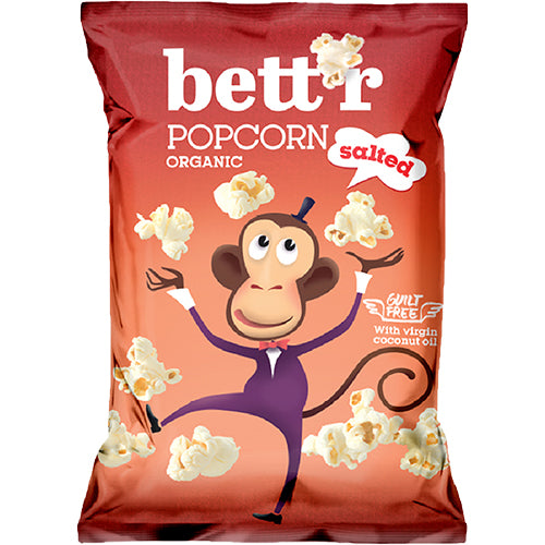 ΒΙΟΛΟΓΙΚΟ ΠΟΠ ΚΟΡΝ ΜΕ ΑΛΑΤΙ ΧΩΡΙΣ ΓΛΟΥΤΕΝΗ BETTR 60GR ΒΙΟ