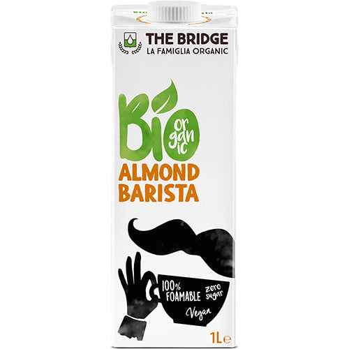 ΒΙΟΛΟΓΙΚΟ ΡΟΦΗΜΑ ΑΜΥΓΔΑΛΟΥ BARISTA ΧΩΡΙΣ ΓΛΟΥΤΕΝΗ THE BRIDGE 1LT ΒΙΟ