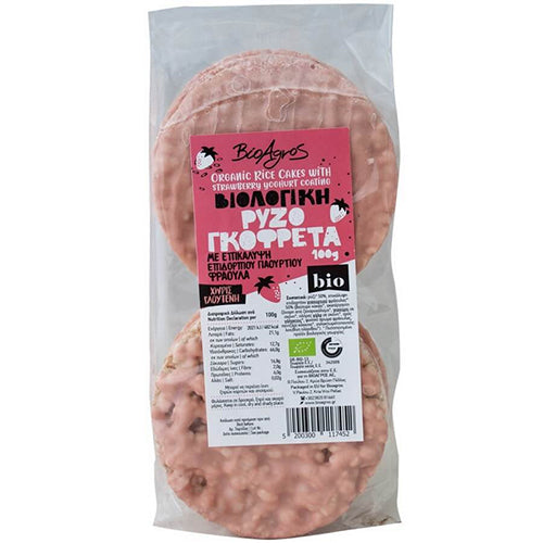 ΒΙΟΛΟΓΙΚΗ ΡΥΖΟΓΚΟΦΡΕΤΑ ΜΕ ΕΠΙΚ. ΓΙΑΟΥΡΤΙΟΥ & ΦΡΑΟΥΛΑ ΧΩΡΙΣ ΓΛΟΥΤΕΝΗ ΒΙΟΑΓΡΟΣ ΒΙΟ 100ΓΡ