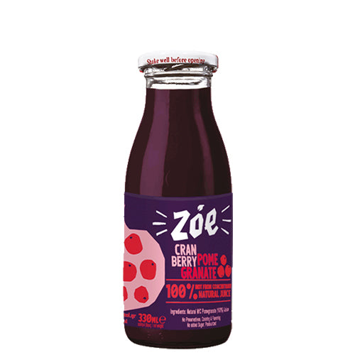 ΧΥΜΟΣ ΡΟΔΙ CRANBERRY ΖΩΗ 250ML