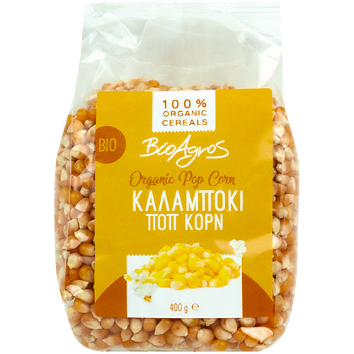 ΒΙΟΛΟΓΙΚΟ ΚΑΛΑΜΠΟΚΙ ΠΟΠ ΚΟΡΝ 400ΓΡ ΒΙΟ ΒΙΟΑΓΡΟΣ