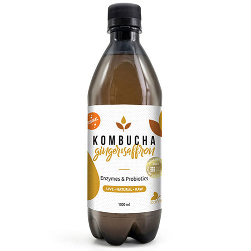 KOMBUCHA (ΚΟΜΠΟΥΧΑ) ΤΖΙΝΤΖΕΡ ΣΑΦΡΑΝ DALVITA 1L