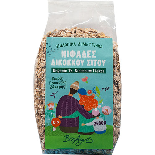 ΒΙΟΛΟΓΙΚΕΣ ΝΙΦΑΔΕΣ ΔΙΚΟΚΚΟΥ ΣΙΤΟΥ ΒΙΟΑΓΡΟΣ ΒΙΟ 250ΓΡ