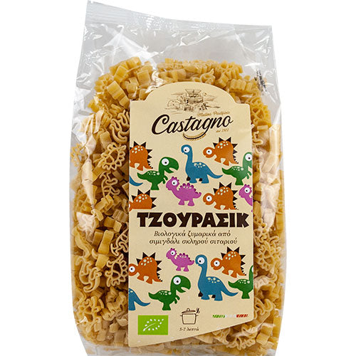 ΒΙΟΛΟΓΙΚΑ ΠΑΙΔΙΚΑ ΖΥΜΑΡΙΚΑ ΔΕΙΝΟΣΑΥΡΑΚΙΑ CASTAGNO ΒΙΟ 500ΓΡ