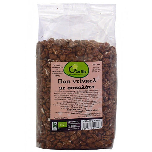 ΒΙΟΛΟΓΙΚΟ ΠΟΠ ΝΤΙΝΚΕΛ ΜΕ ΣΟΚΟΛΑΤΑ ΟΛΑ ΒΙΟ 150ΓΡ ΒΙΟ