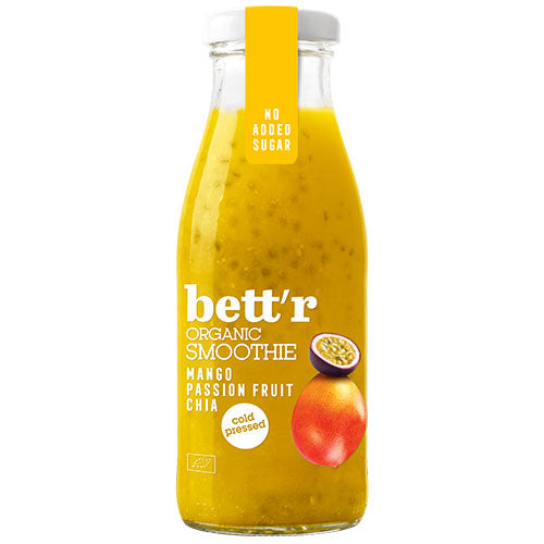 ΒΙΟΛΟΓΙΚΟ SMOOTHIE ΜΑΝΓΚΟ, ΦΡΟΥΤΑ ΤΟΥ ΠΑΘΟΥΣ & CHIA BETTR 250ML BIO