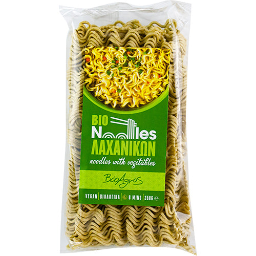 ΒΙΟΛΟΓΙΚΑ NOODLES ΣΙΤΟΥ ΛΑΧΑΝΙΚΩΝ VEGAN ΒΙΟΑΓΡΟΣ 250ΓΡ ΒΙΟ