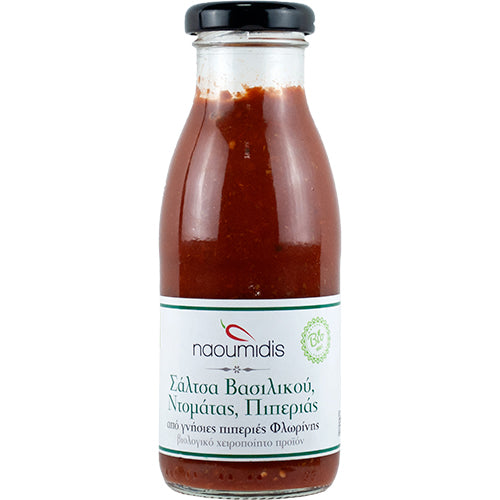 ΒΙΟΛΟΓΙΚΗ ΣΑΛΤΣΑ ΠΙΠΕΡΙΑΣ, ΝΤΟΜΑΤΑΣ & ΒΑΣΙΛΙΚΟΥ ΝΑΟΥΜΙΔΗΣ 270ΓΡ ΒΙΟ