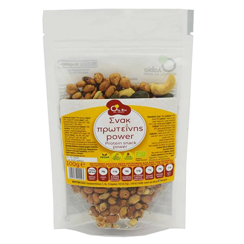 ΒΙΟΛΟΓΙΚΟ ΣΝΑΚ ΠΡΩΤΕΪΝΗΣ ΞΗΡΩΝ ΚΑΡΠΩΝ ΟΛΑ ΒΙΟ 100ΓΡ ΒΙΟ