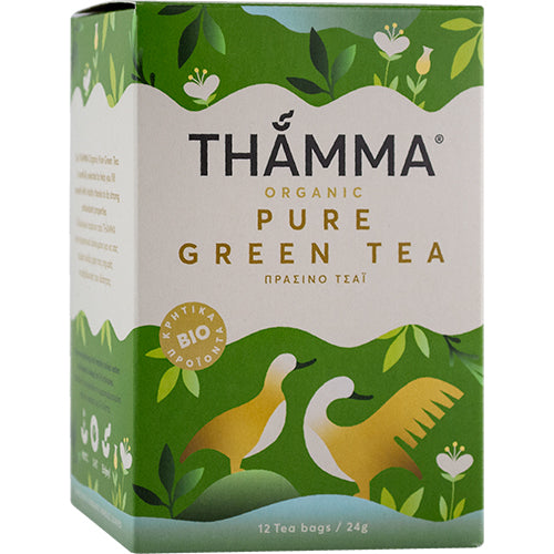 ΒΙΟΛΟΓΙΚΟ ΤΣΑΪ PURE GREEN THAMMA ΒΙΟ ΦΑΚ. 12x2g