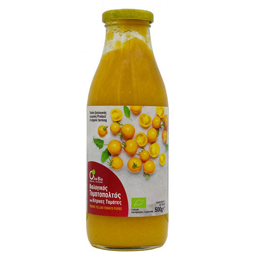 ΒΙΟΛΟΓΙΚΟΣ ΤΟΜΑΤΟΠΟΛΤΟΣ ΚΙΤΡΙΝΗΣ ΝΤΟΜΑΤΑΣ ΒΙΟ 500ΓΡ ΟΛΑ ΒΙΟ